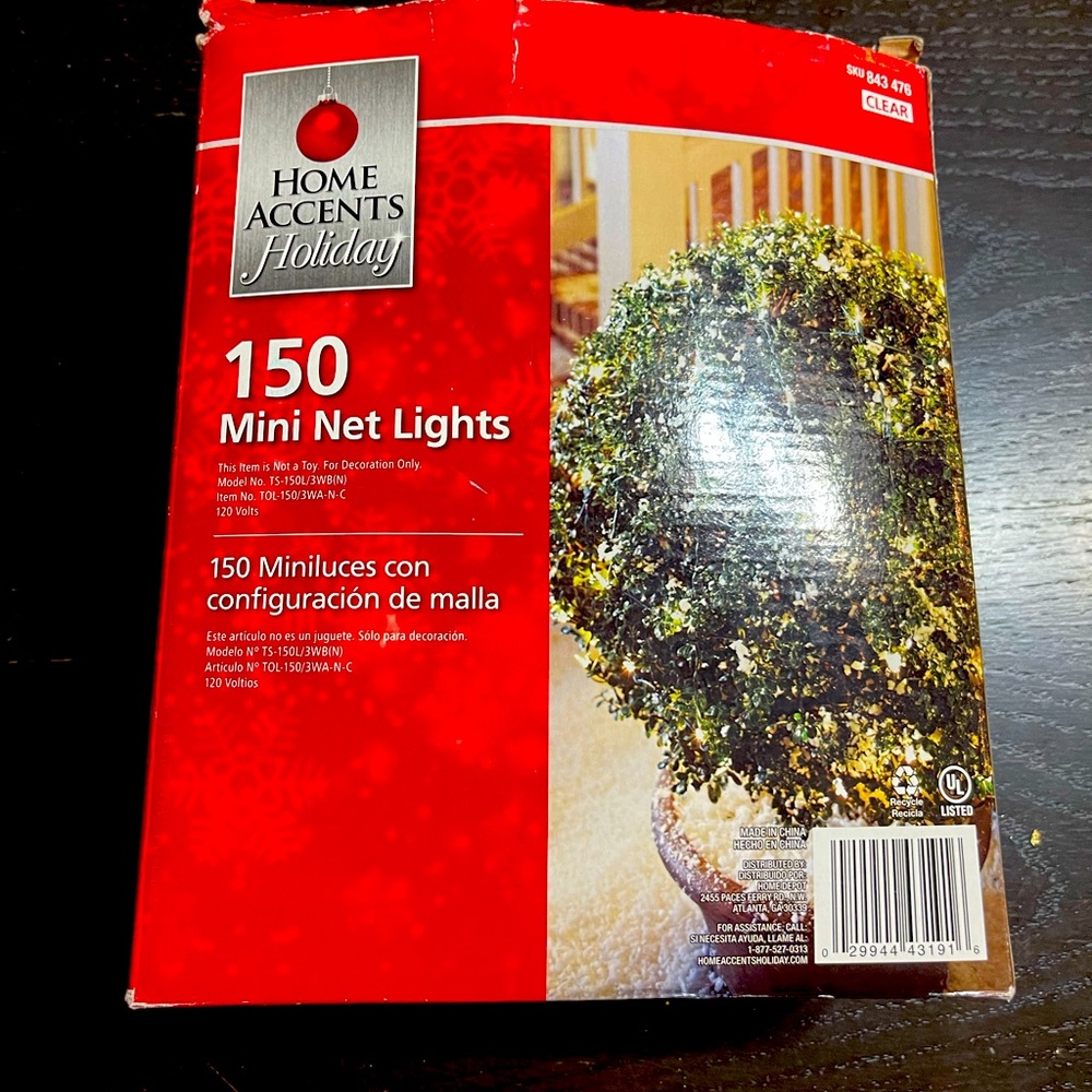 150 mini led lights (4x6)